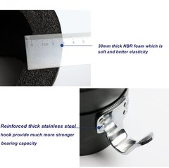 Anti Gravity Inversion Boots Abdominal Crunch Sit Up Bar Hooks Therapy Core G…