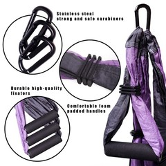 Aerial Yoga Swing Set – Yoga Hammock Hanging Swing – Aerial Sling Inversion F…