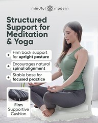 Folding Pro Meditation Chair – Adjustable Meditation Seat with Back Support a…