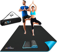 Large Yoga Mat for Men and Women – Extra Thick Non-Slip Yoga Mat with High Grip