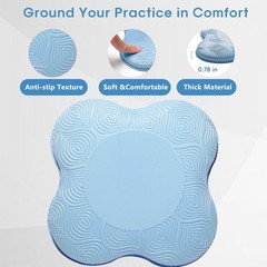 2 Pack Yoga Knee Pads Mat Set – Extra Thick Foam Kneeling Pad Cushion for Knees,