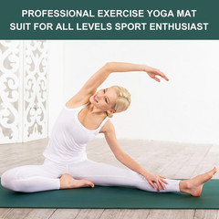 Non-Slip 3mm Yoga Mat – Durable PVC Fitness Pad for Home & Gym Workouts