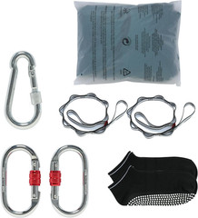 Aerial Silk & Yoga Swing, Aerial Yoga Hammock Kit with 100Gsm Nylon Fabric, Full