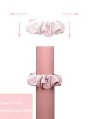 Mirmire Yoga Mat Scrunchie – Yoga Mat Holder – Soft & Luxurious Fabric – Yoga…