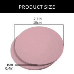Yoga Knee Pad Elbow Cushion Knee Elbow Pad Pilates Exercise Mat for Pains Frees