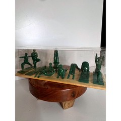 Yoga Joes – Green Army Men Doing Yoga – Brand New in Box