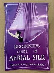 Aerial Yoga Hammock Swing Kit With Fabric And Hardware New