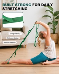 75″ Non-Stretch Physical Therapy Strap with Loops for Knee & Hip Recovery