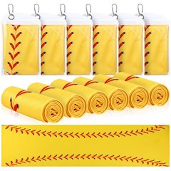 12 Pack Softball Cooling Towels, Sports Towels with Bags, 40″x12″ Breathable …