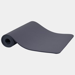 Fitvids 1/2″ Thick High Density Exercise Yoga Mat, Carrying Strap, Graphite
