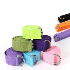 5-Pack Yoga Exercise Adjustable Straps 8Ft OR 10Ft with Durable D-Ring for Pi…