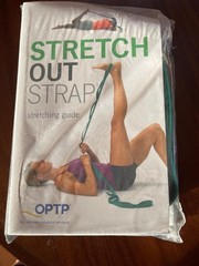 Durable Nylon Stretch Strap with Exercise Guide – Enhance Mobility & Flexibility