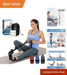 Portable Yoga Foot and Leg Stretch Strap for Enhanced Flexibility and Comfort