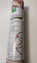 Gaiam Yoga Mat 4mm Stabilizing Grip For Yoga Time Non-slip Lightweight 68″X24″