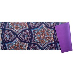 NEW! AUM 68″ x 24″ ULTRA SOFT TEXTURE YOGA EXERCISE MAT – NON-SLIP W/CARRY STRAP