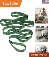 Lightweight 1.6-Ounce Stretching Strap – Ideal for PT, Yoga, and Mobility Aid