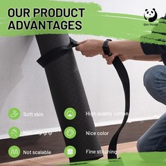 Slim Panda Yoga Mat Straps for Carrying, Adjustable Yoga Mat Carrier, Yoga Ma…