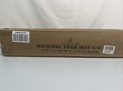 ProsourceFit Original Yoga Exercise Mat – Black