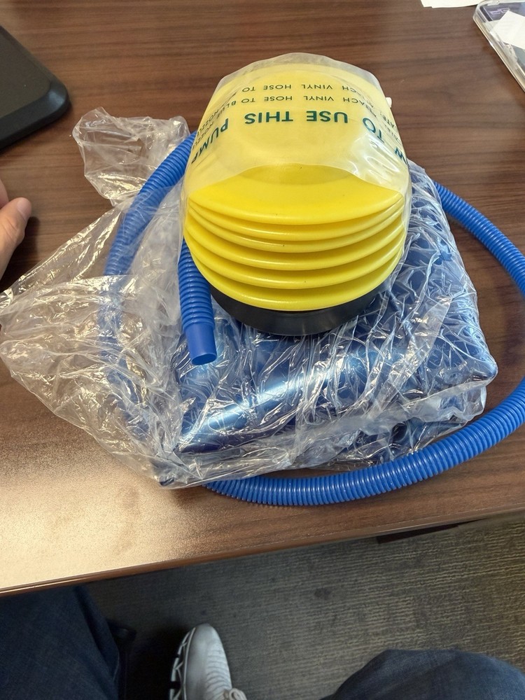 Yoga Ball with Foot Pump Brand New