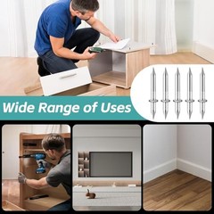 300 Count Double Headed Skirting Nails – Dual Direction Nails for Wooden