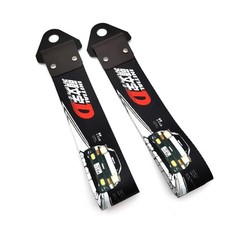 1pcs Initial D JDM Racing Style Trailer Strap with Car Decoration Accessories
