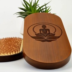 Dynamic Sadhu Board “Lotus” with Thermal Ash Copper Nails 10 mm/0.4 inch