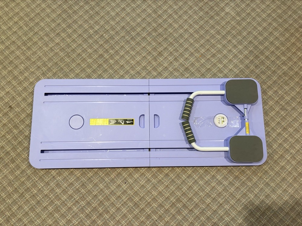 Pilates Ab Core Trainer Board Foldable For Home Lavender *read*