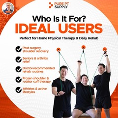 PurePT Premium Shoulder Pulley for Physical Therapy – Premium Nylon & Strong …