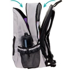 Lish Black Cycling Backpack Multipurpose Lightweight Gym Tote