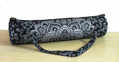 Gift Body Unisex Cotton Yoga Mat Bag Full Zip Carrier Gym Bag Shoulder