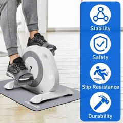 Non-Slip Mat for Under Desk Ellipticals – Stability & Floor Protection