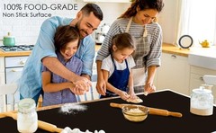 Extra Large Silicone Mat for Kitchen Counter 36″ x 24″ Silicone Table Mat for…