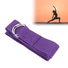 Fitness Stretching Strap NonElastic Stretch Yoga Strap Cotton Fitness Bands with