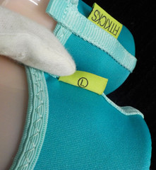 FITKICKS Live Well Foldable Classic Active Yoga Water Shoes LARGE Turquoise *EUC