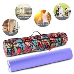 Carry Bag for Yoga Mat with Pockets, Portable, for Exercises, Pilates, Yogaamat…
