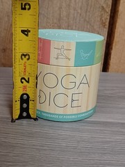 Yoga Dice Set Of 7 Dice Posesand Instructions