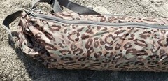 Johnny Was Calme Earth Leopard Yoga Mat Set & Carrying Bag Set NEW