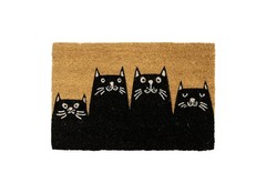 Doormat Outdoor Cat Doormat Coconut with Non Slip PVC Backing. …