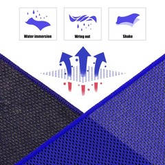 Biange Cooling Towels (40″x 12″, Pack of 30) for Neck and Face, Cold Towel fo…