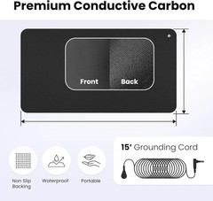 Grounding Mat for Pain Relief, Energy, Balance – Earthing for Home