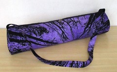 Indian Blue Tie Dye Forest Yoga Mat Carrier Bag Mandala Large Shoulder Strap