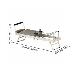 Pilates Reformer Foldable Pilates Bed Home Pilates Training Apparatus Home