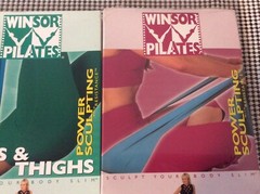 Windsor Pilates 3 DVD Bundle Buns Thighs Sculpting Power Sculpting
