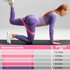 Pilates Ring Circle Set 18 Pcs Exercise Equipment Accessories for Women Workouts