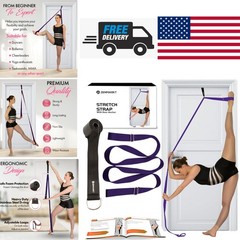 Adjustable Splits Trainer Stretching Strap Ideal for Dance Yoga and Taekwondo