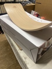 Kinderfeets Kinderboard LITE Beechwood Rocking Curved Balance Board Kids Toy Tot