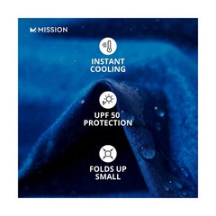 MISSION Max Plus Cooling Towel- Soft, Durable Microfiber – Cools Up… Fast Ship