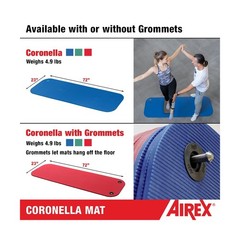 AIREX Official Coronella Exercise Mat – Home Workout Mat for Rehabilitation, …