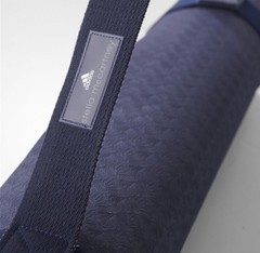 Adidas by STELLA MCCARTNEY Yoga Mat w/ Carry Handle Reversible Blue/White BP6414