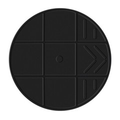 Advanced Sound Absorbing Mat for Virtual Reality Activity Round Pad